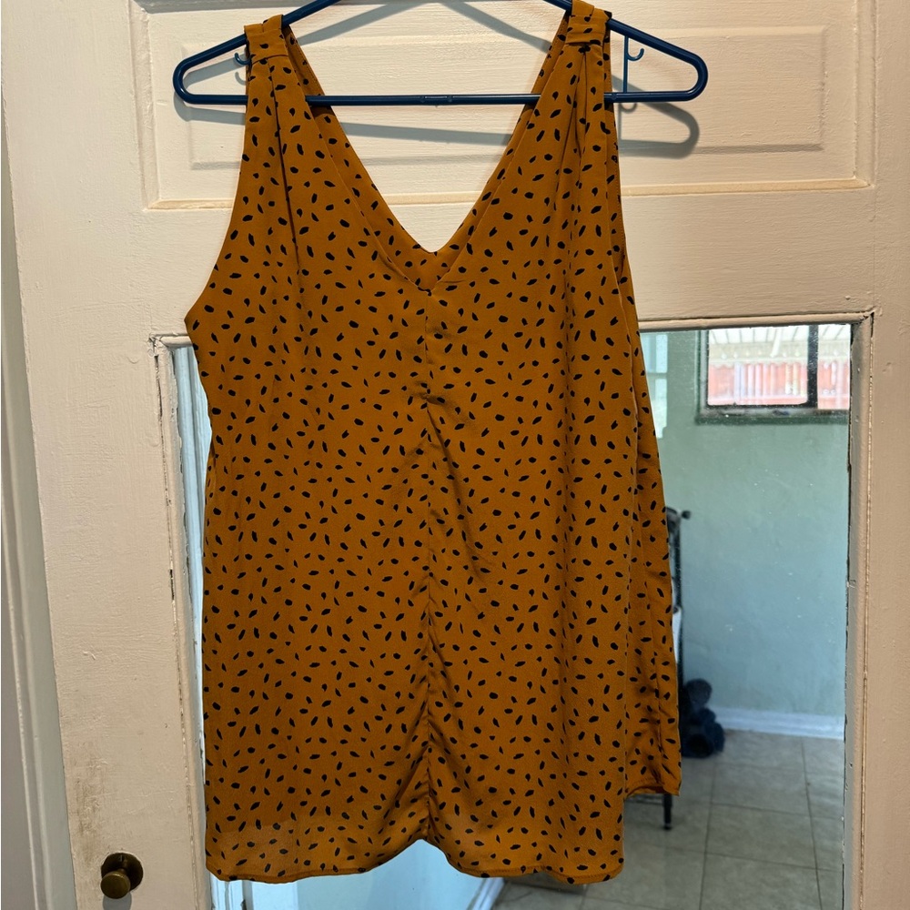 Amour Vert silk tank top